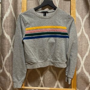 Preowned Forever21 crewneck cropped tee Size Small